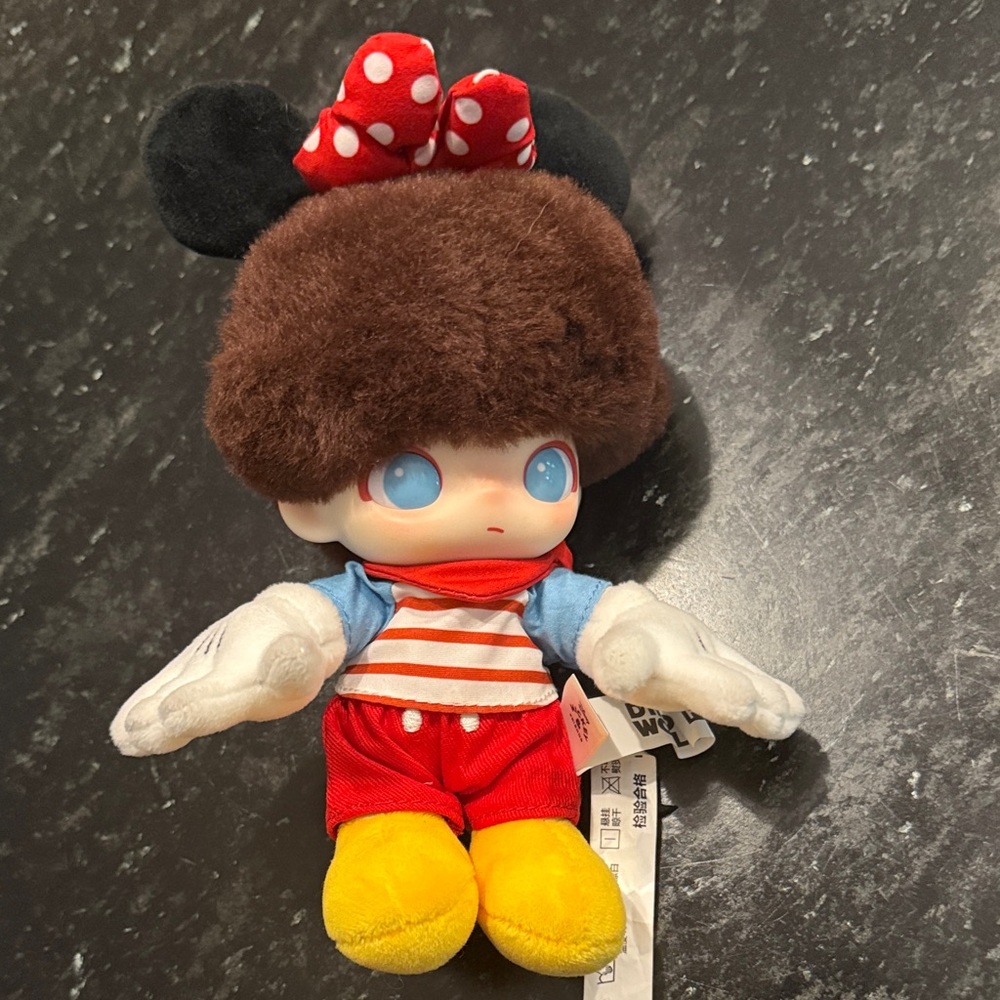 Minnie’s Balloon DIMOO WORLD × DISNEY Series-Vinyl Plush Keychain